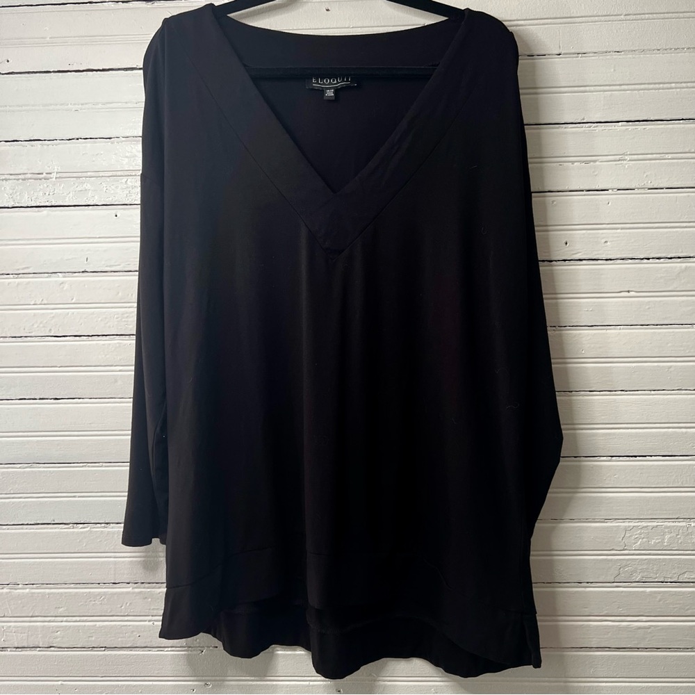 Eloquii Black Long Sleeve